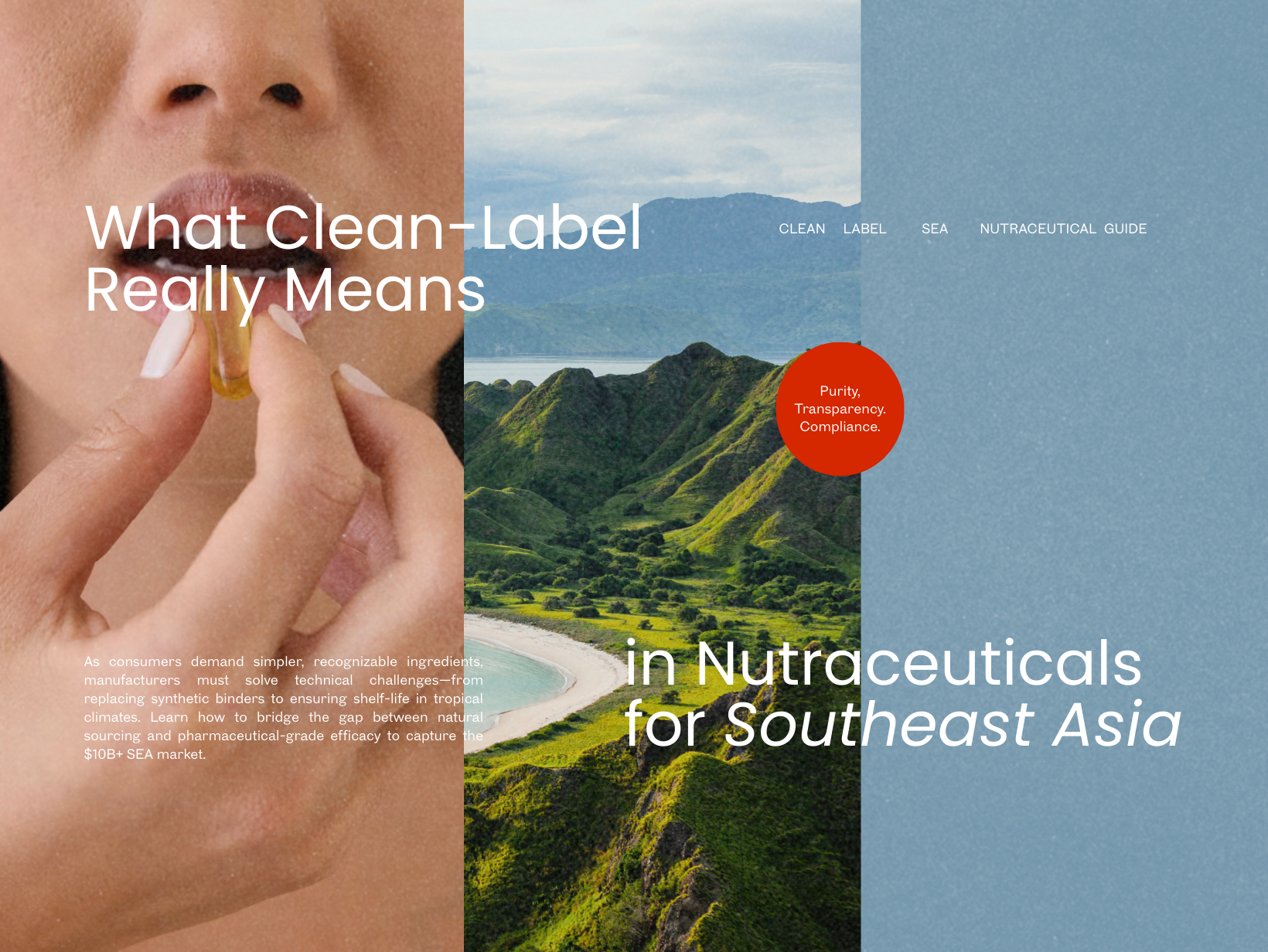 What ‘Clean-Label’ Really Means in Nutraceuticals for Southeast Asia