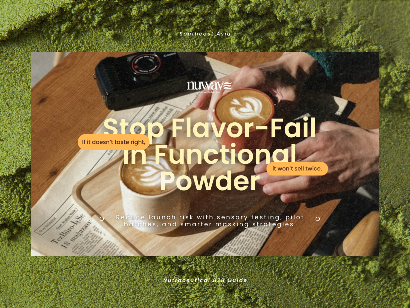 How to Reduce ‘Flavor Fail’ Risk When Launching Functional Powders